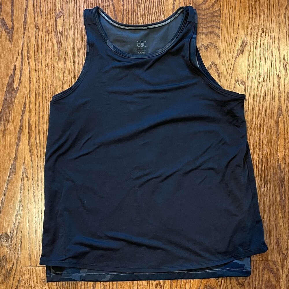 Athleta Girl, two layer tank top, XXL / Size 16